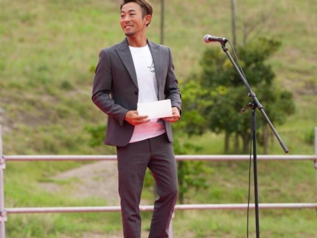 大野さんのスピーチ画像