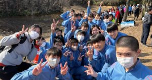 こどもたちの笑顔あふれる様子