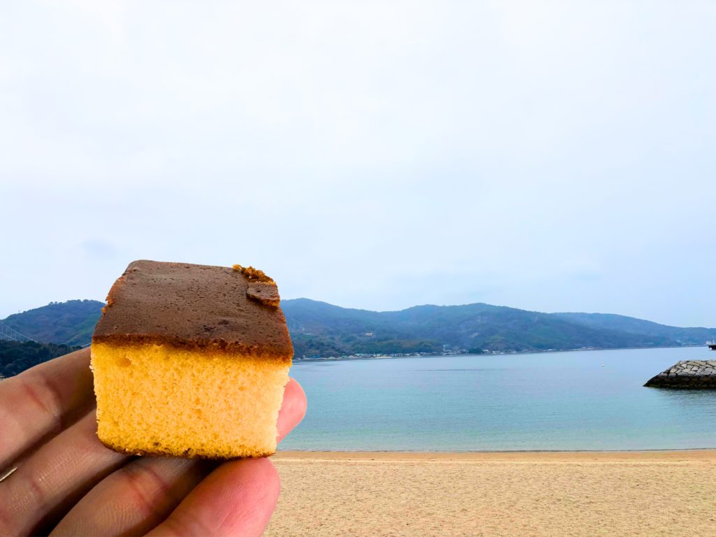 レモンチーズケーキ　アップ