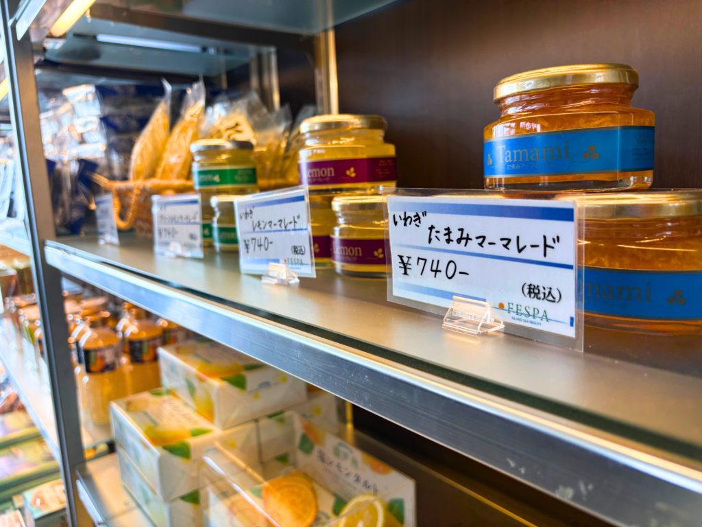 インランド・シー・リゾート・フェスタで購入できるお土産たち