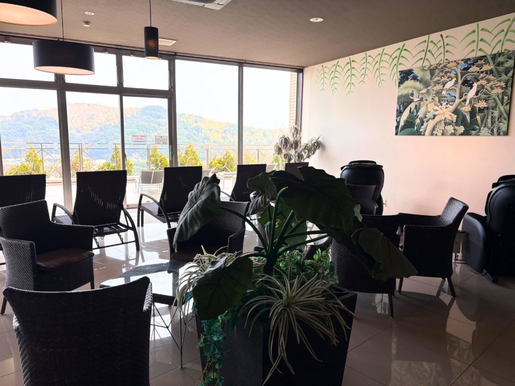 インランド・シー・リゾート・フェスタ内の休憩室