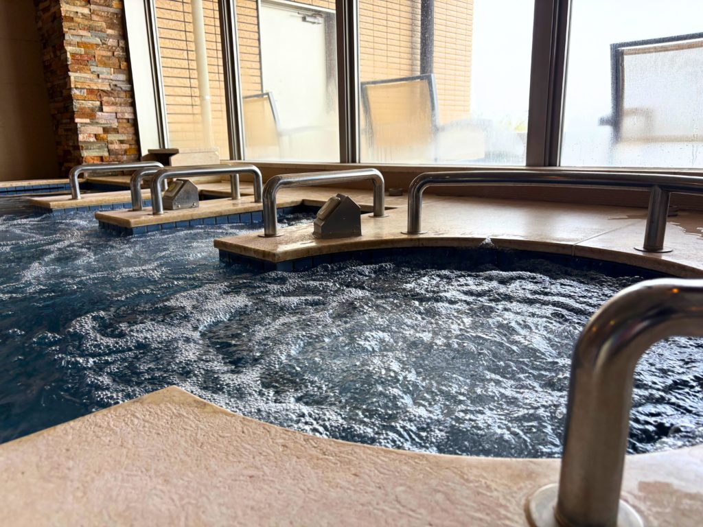 インランド・シー・リゾート・フェスタに設置されているジャグジー